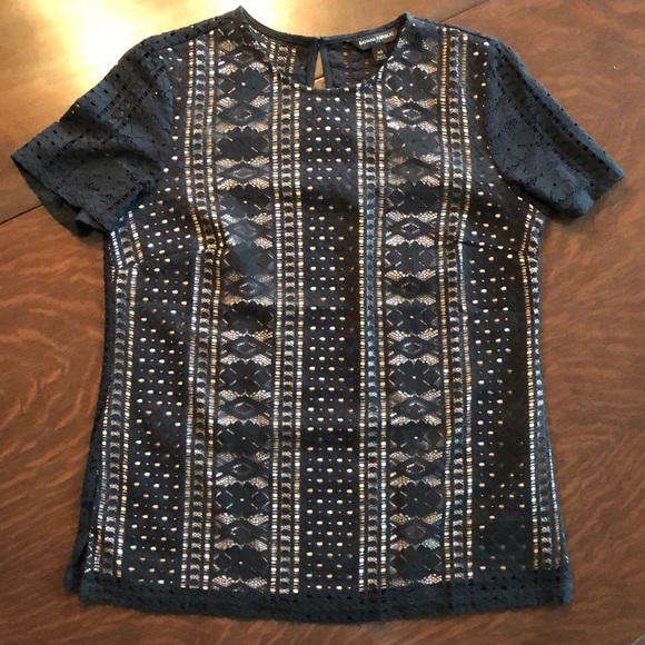 Banana Republic Lace blouse top XS - Picture 1 of 5